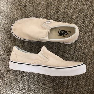 Women’s Vanz Tan Slip Ons
